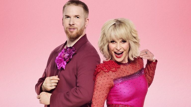 Toyah Willcox and Neil Jones in Strictly Come Dancing. Pic: BBC/Ray Burmiston